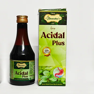 Acidal Plus Syrup by Devendra Ayurved Ashram