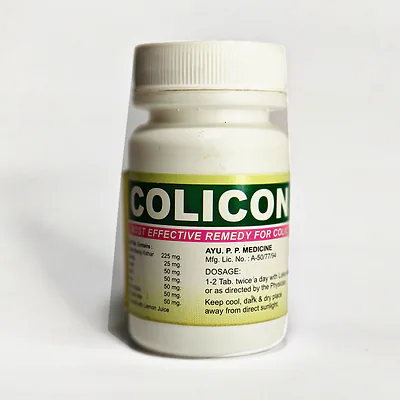 Colicon Tablet by Devendra Ayurved Ashram