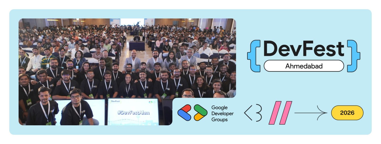 Announcing GDG DevFest Ahmedabad 2026