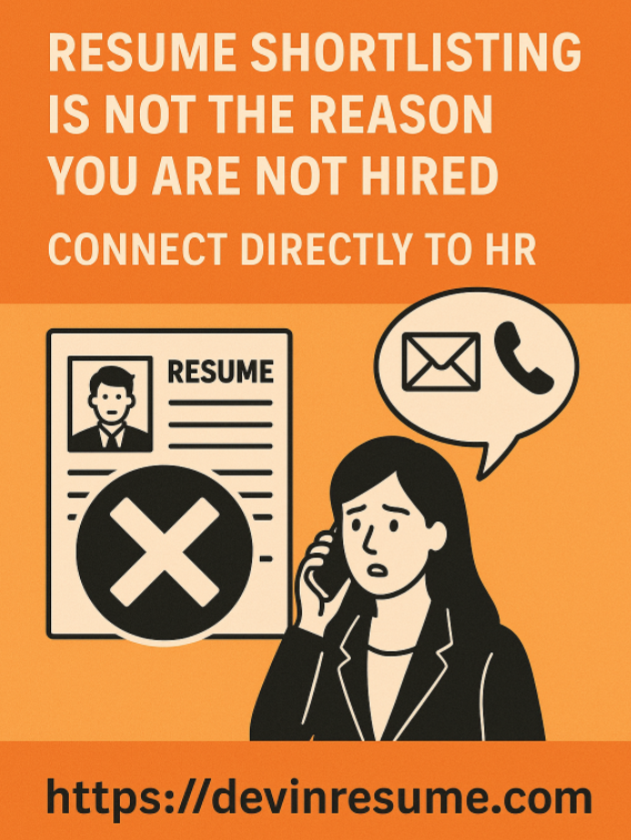 Not Getting Hired? It’s Not Just Your Resume – DevinResume