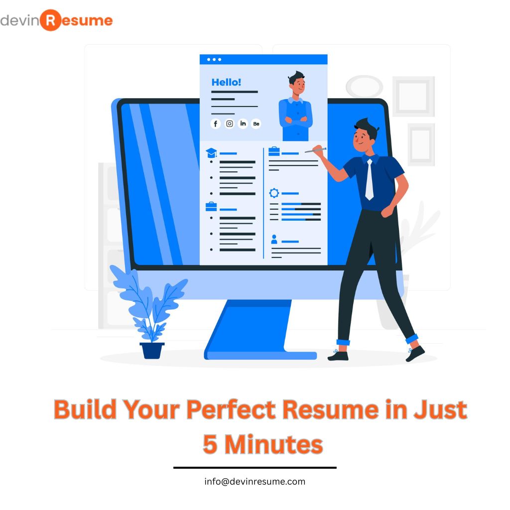 Perfect Online CV Builder Resume in 5 Minutes | Devine Resume
