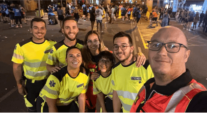 Acompañando la Marcha des Güell a Lluc a peu