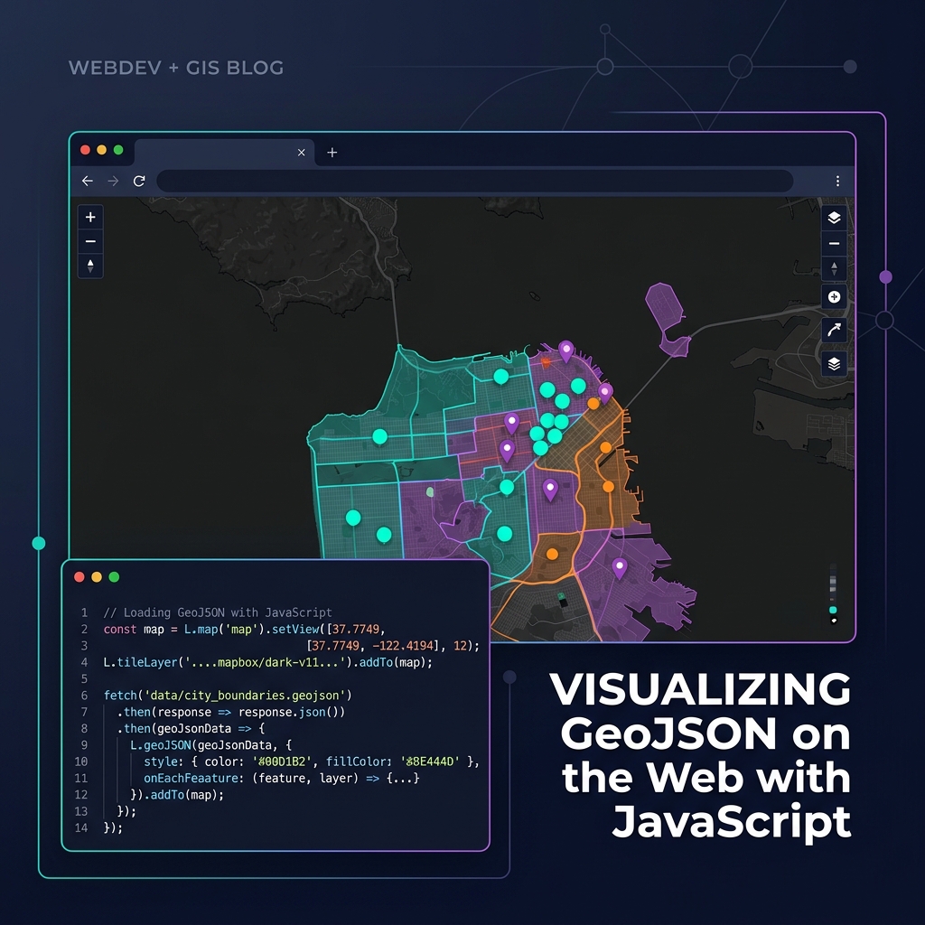 Visualizing GeoJSON Data on the Web using JavaScript