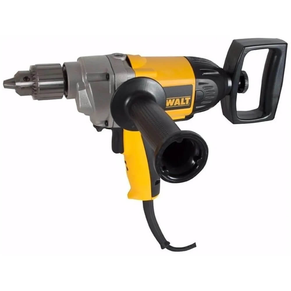  Taladro tipo espada marca Dewalt de 1/2 pulgada (13mm) con 710W de potencia