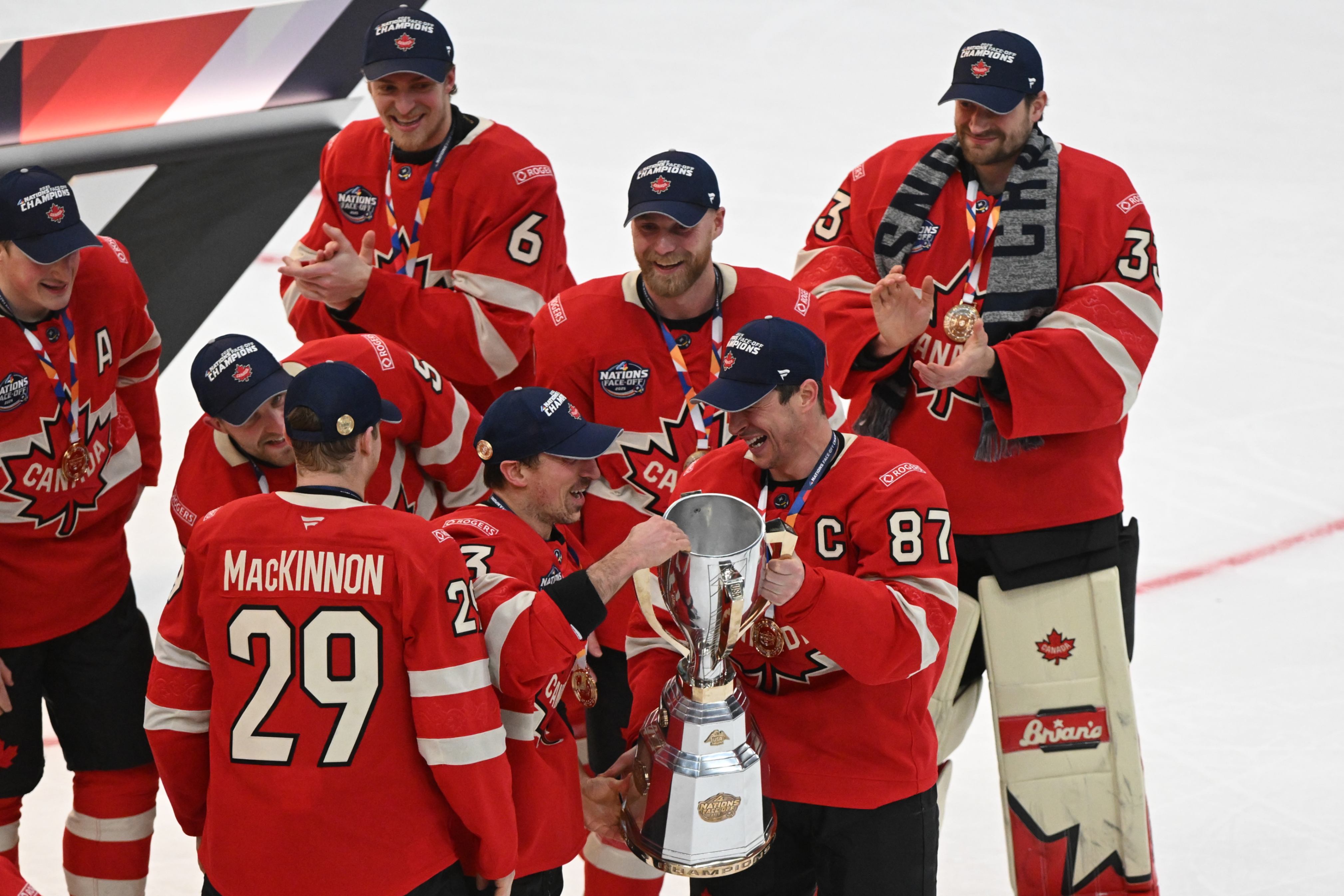 Sidney Crosby Reveals Why He Gave Brad Marchand Trophy First