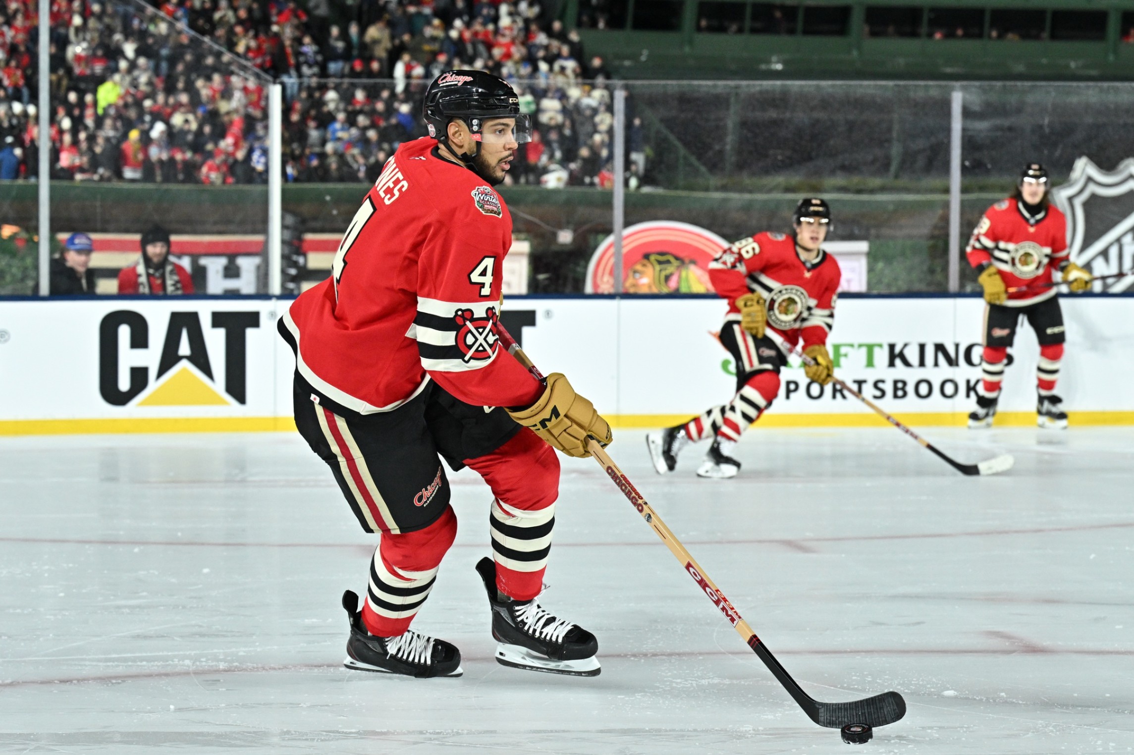 Three years into an eight-year contract with the Chicago Blackhawks, Seth Jones
is willing to consider moving on to a contender.