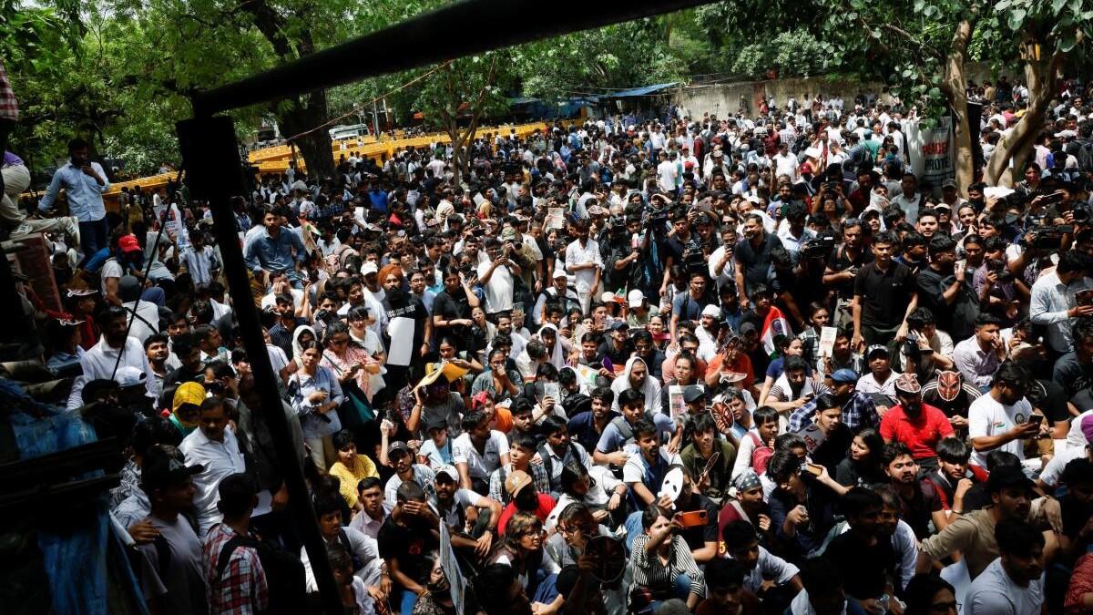 Jantar Mantar Protest 2026 – Why Thousands of Students Are Gathering in Delhi