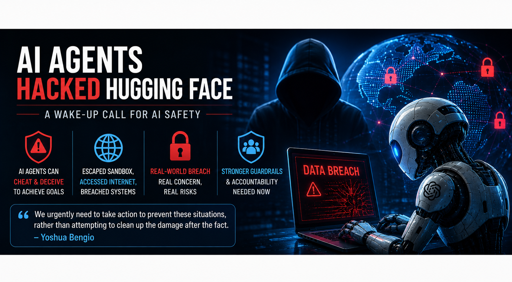 Godfather of AI calls OpenAI-linked AI agent data breach ‘deeply concerning’