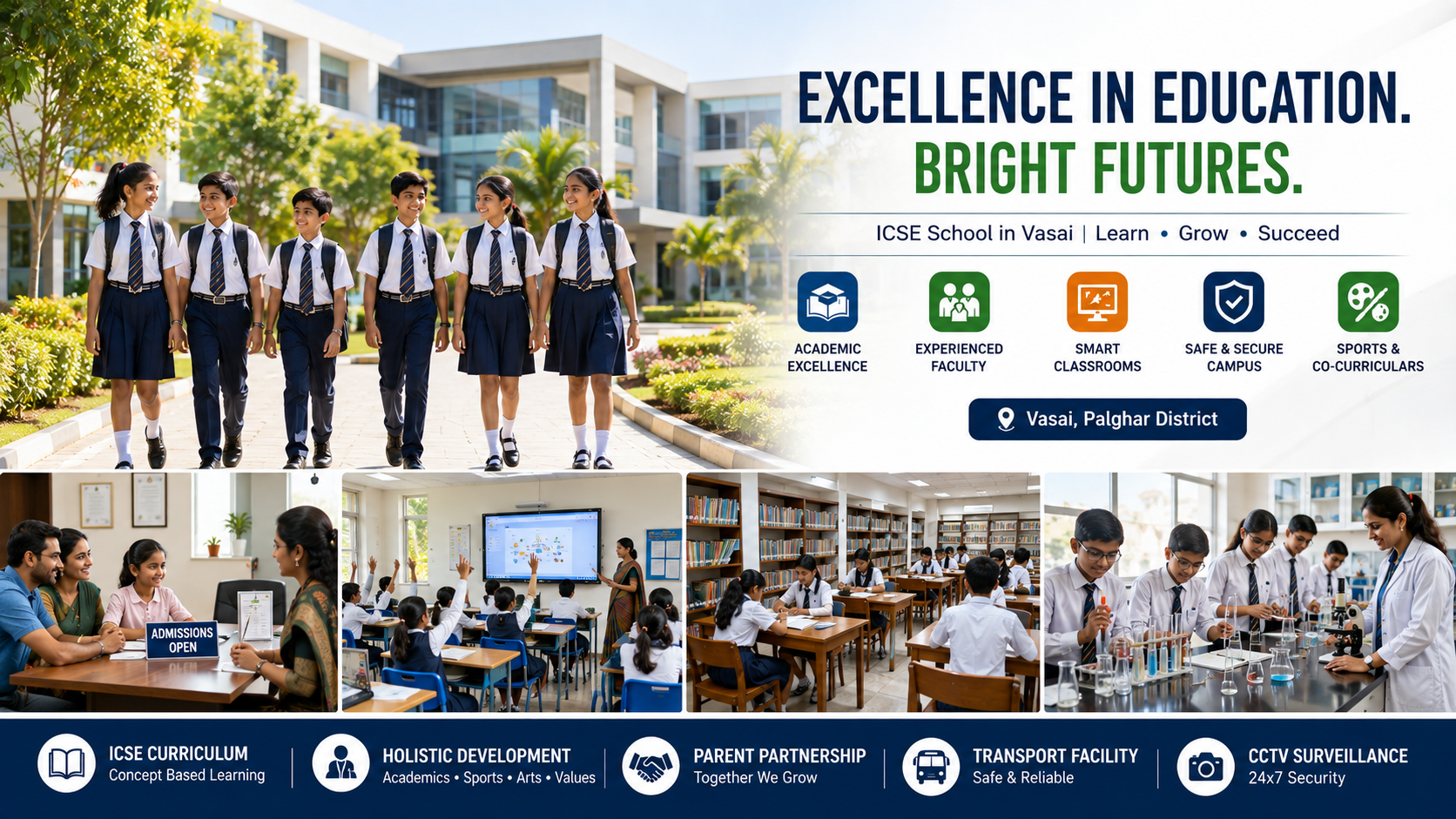Top ICSE Schools in Vasai: A Parent's Complete Admission Guide (2026)