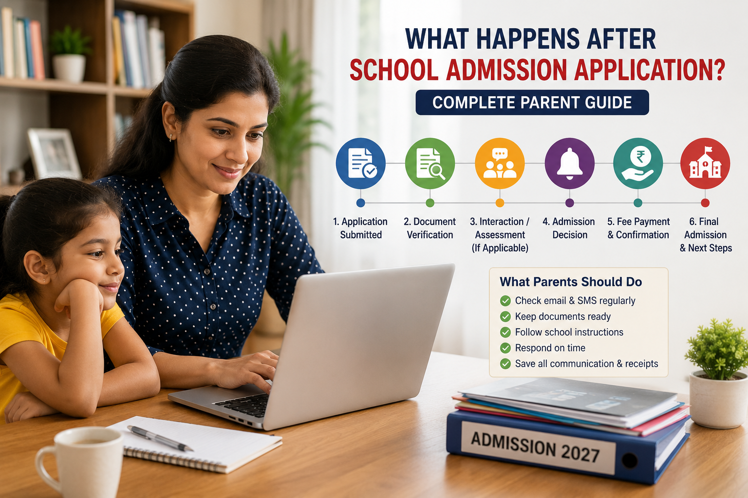 What Happens After School Admission Application? Complete Parent Guide