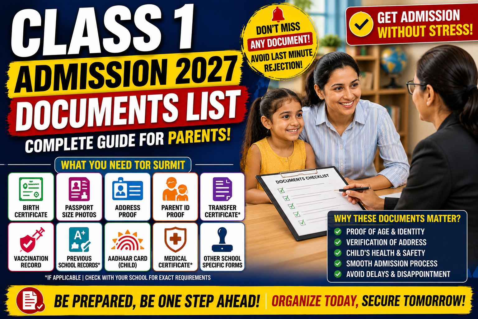 What Should a Child Know Before Entering Class 1? 25 Essential Skills for Parents