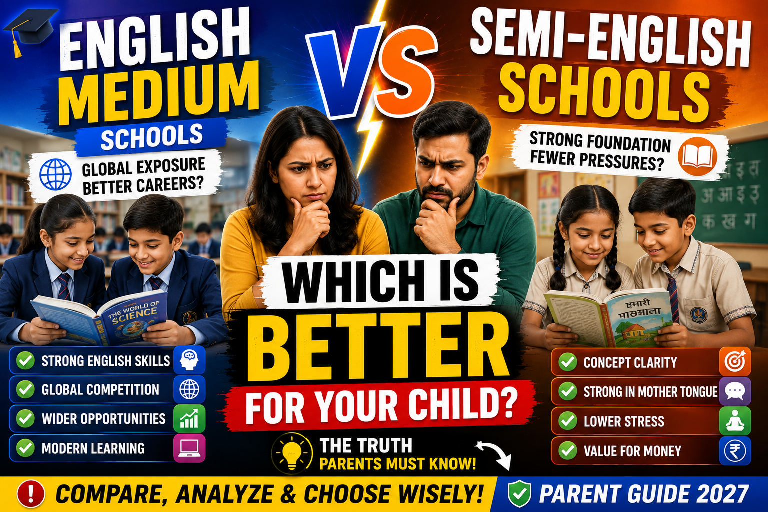 English Medium vs Semi-English School: Which Should Parents Choose in 2027?