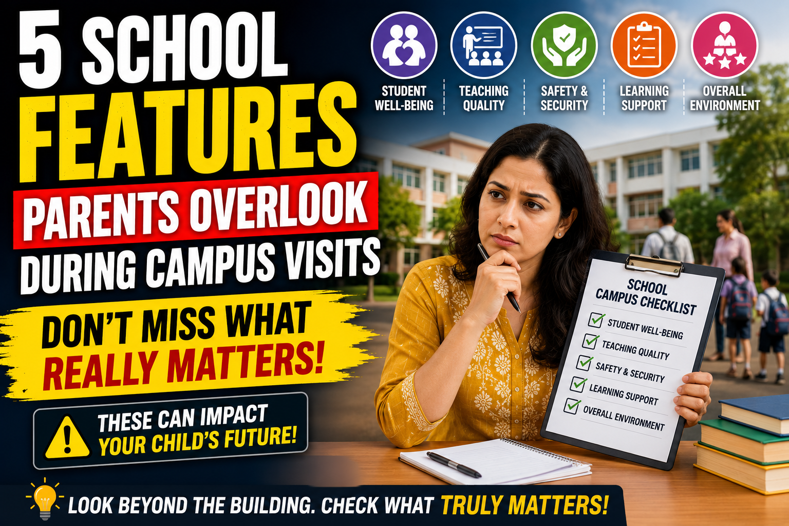 5 School Features Parents Overlook During Campus Visits in 2027
