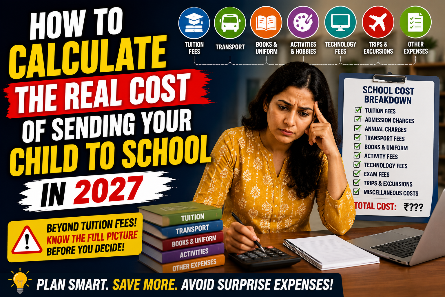 How to Calculate the Real Cost of Sending Your Child to School in 2027: The Complete Parent Budget Guide
