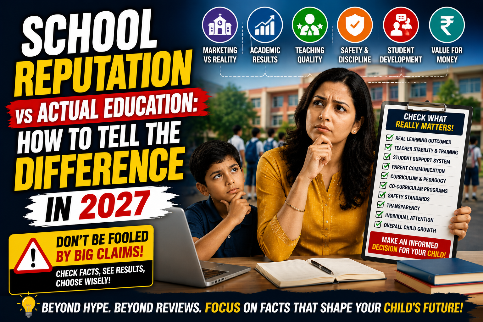 School Reputation vs Actual Education in 2027: How Parents Can Tell the Real Difference