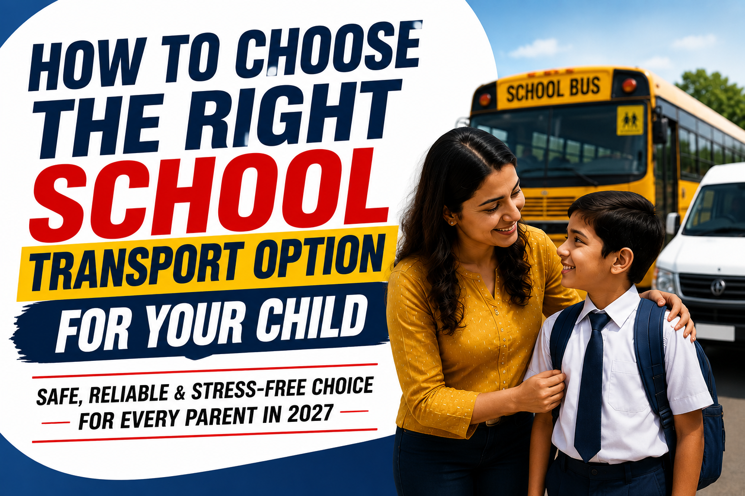 How to Choose the Right School Transport Option for Your Child in 2027: Safety, Cost & Convenience Guide