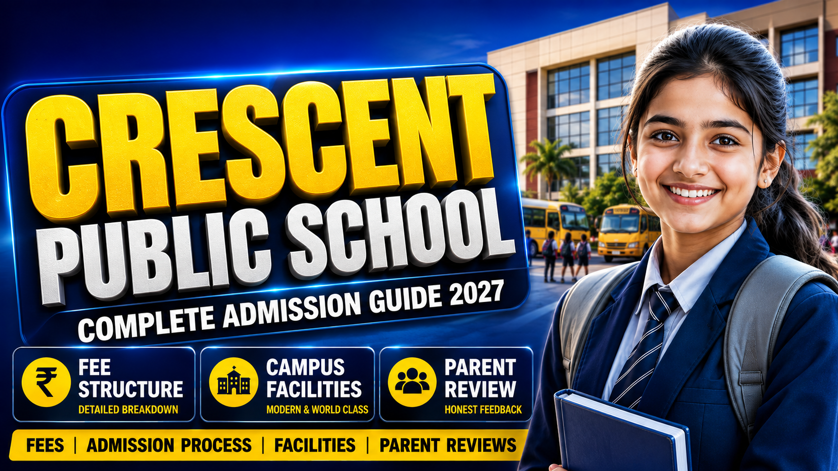 Crescent Public School: Fee Structure, Campus Facilities & Parent Review