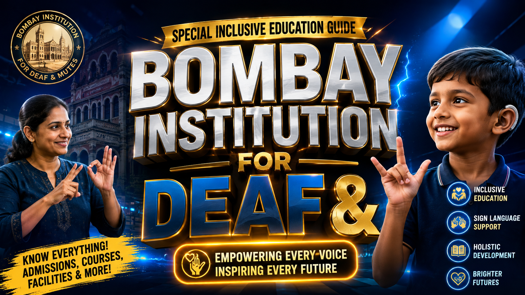 Bombay Institution for Deaf & Mutes: Special Inclusive Education Guide
