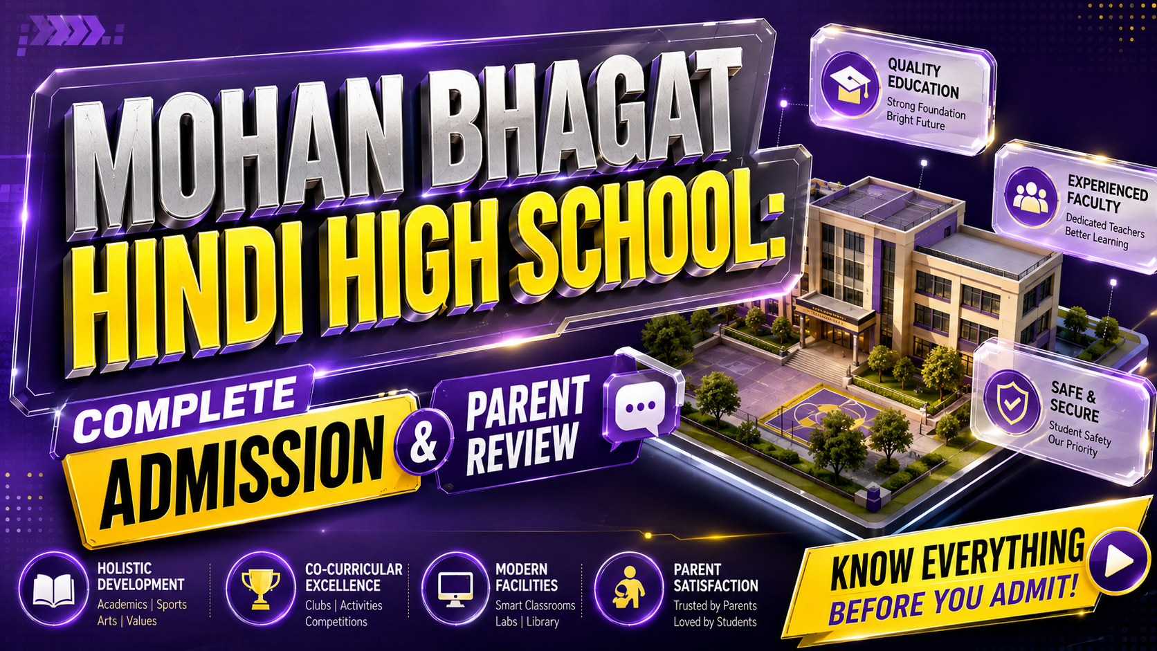 Mohan Bhagat Hindi High School: Complete Admission & Parent Review