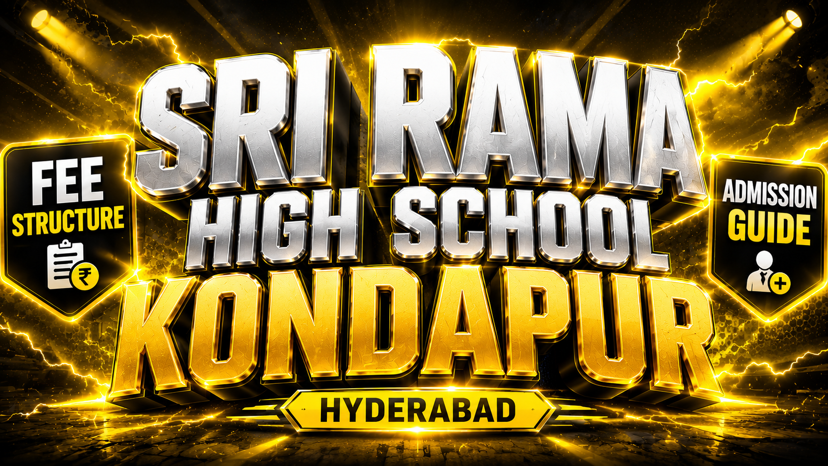 Sri Rama High School Kondapur Hyderabad: Fee Structure & Admission Guide