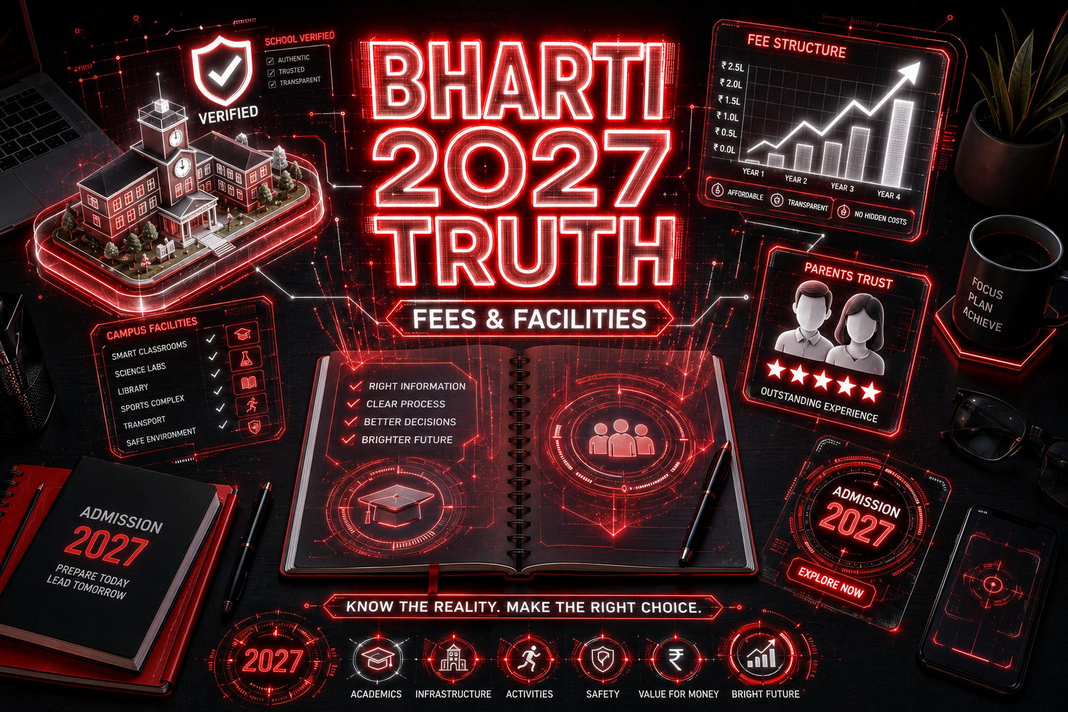 Bharti Academy High School: Fees, Facilities & Reviews 2027