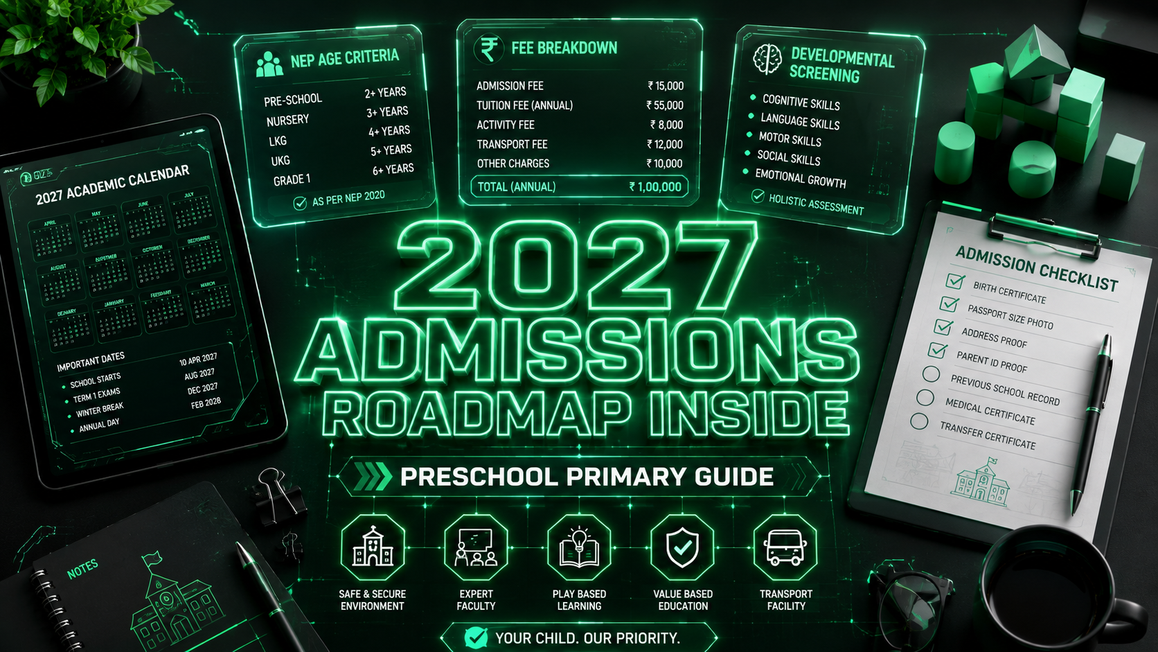Kids Planet School 2027 Admission Guide: Preschool & Primary