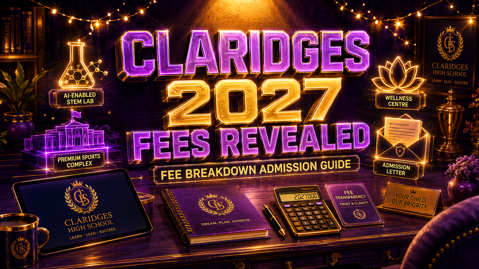 Claridges High School 2027 Fees, Facilities & Admission