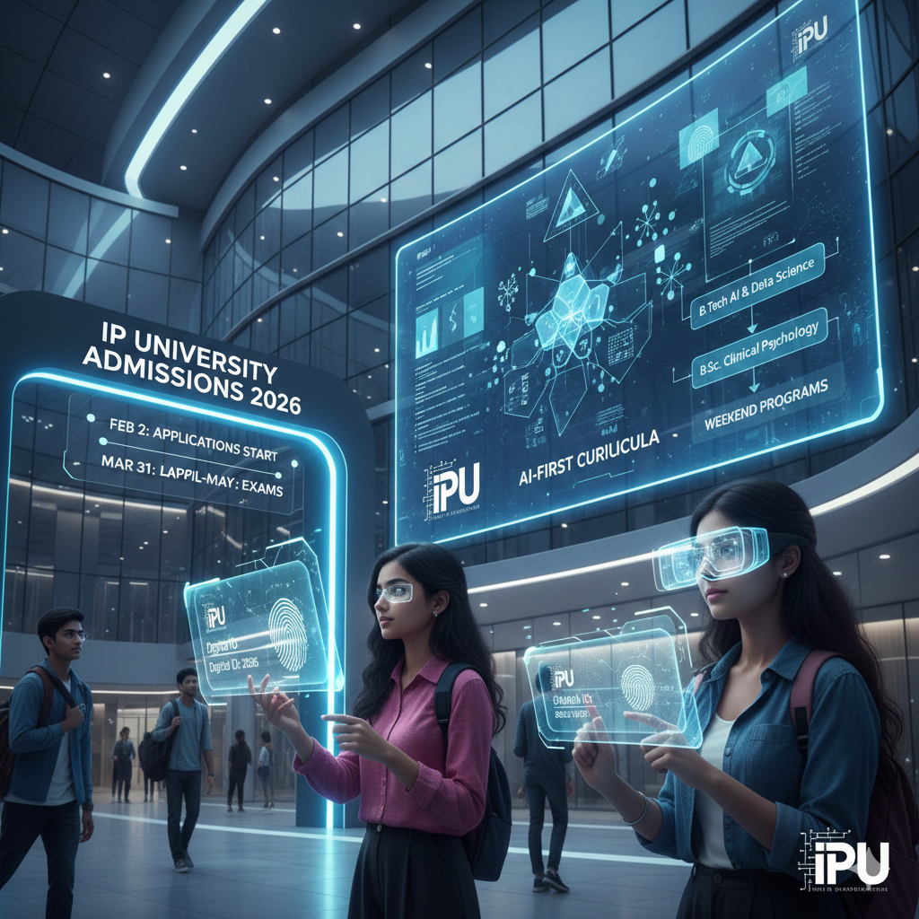 IP University 2026 Admissions: The Era of Digital Identity and AI Curricula