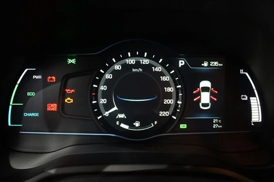 현대 환경차 클러스터 GUI 개발 (AE EV/HEV 7inch - 아이오닉) gallery image 3