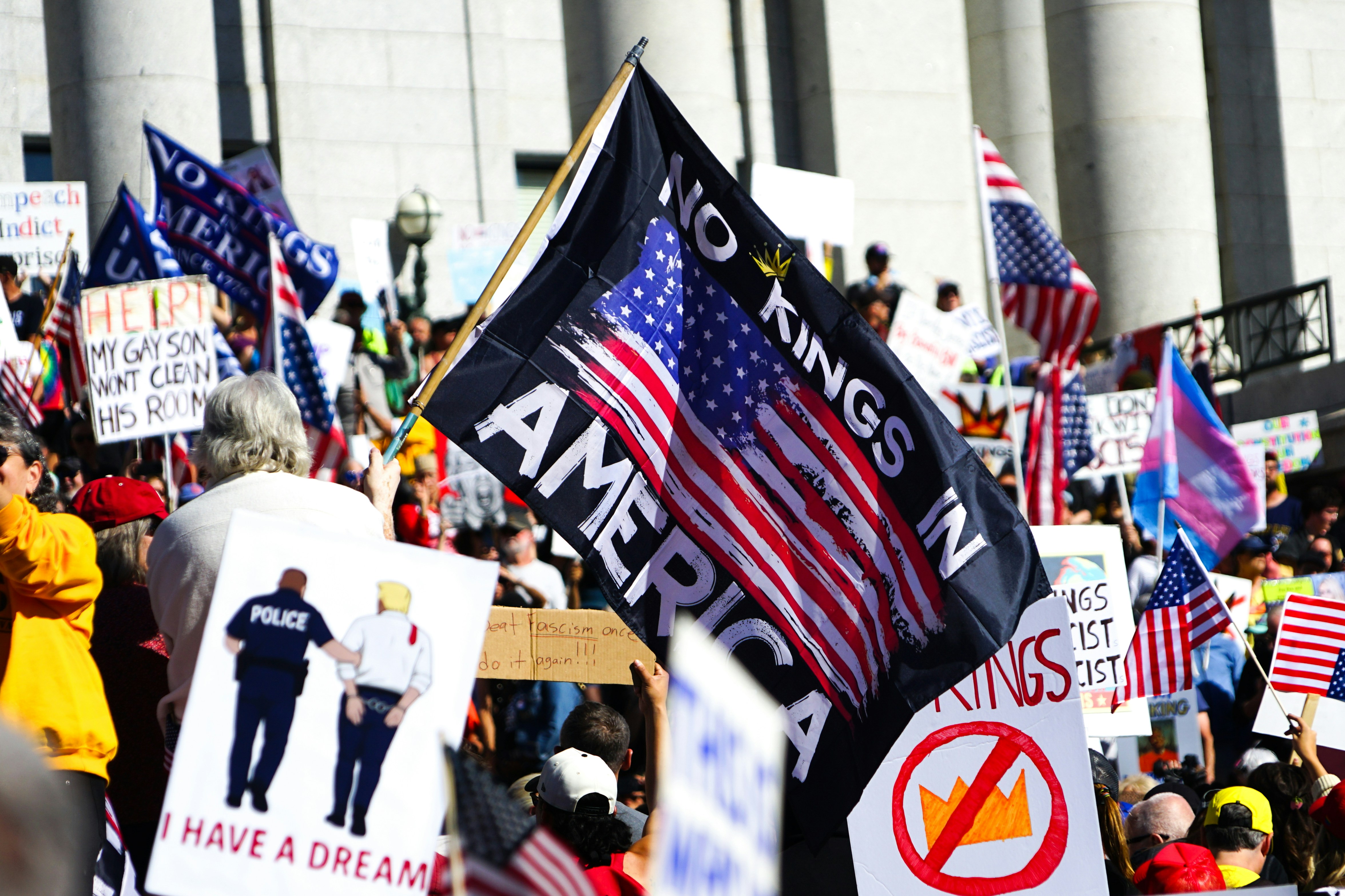 No Kings Day 2.0 Amasses 7 Million Demonstrators