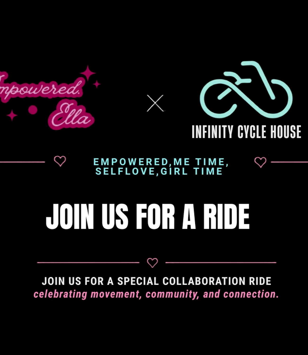 Empowered Ella girls take on spin!
