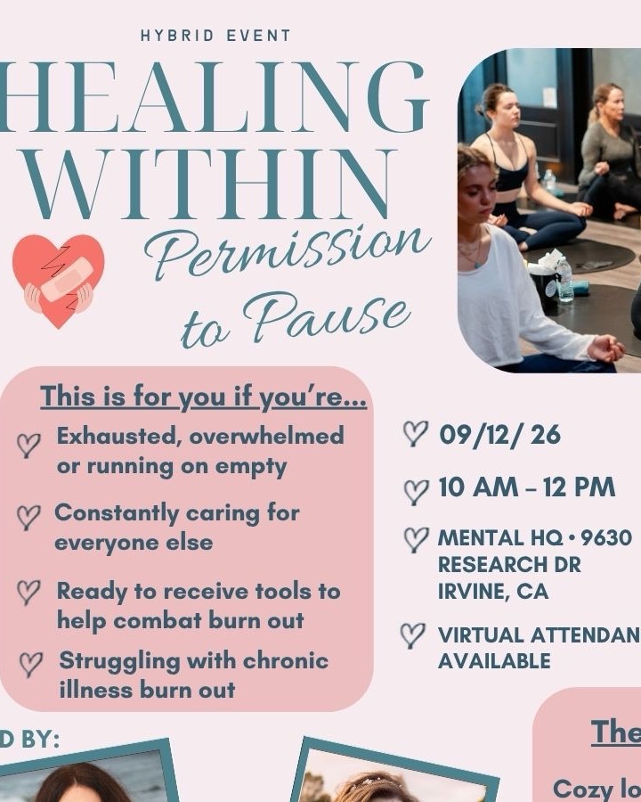Healing Within:Permission to Pause
