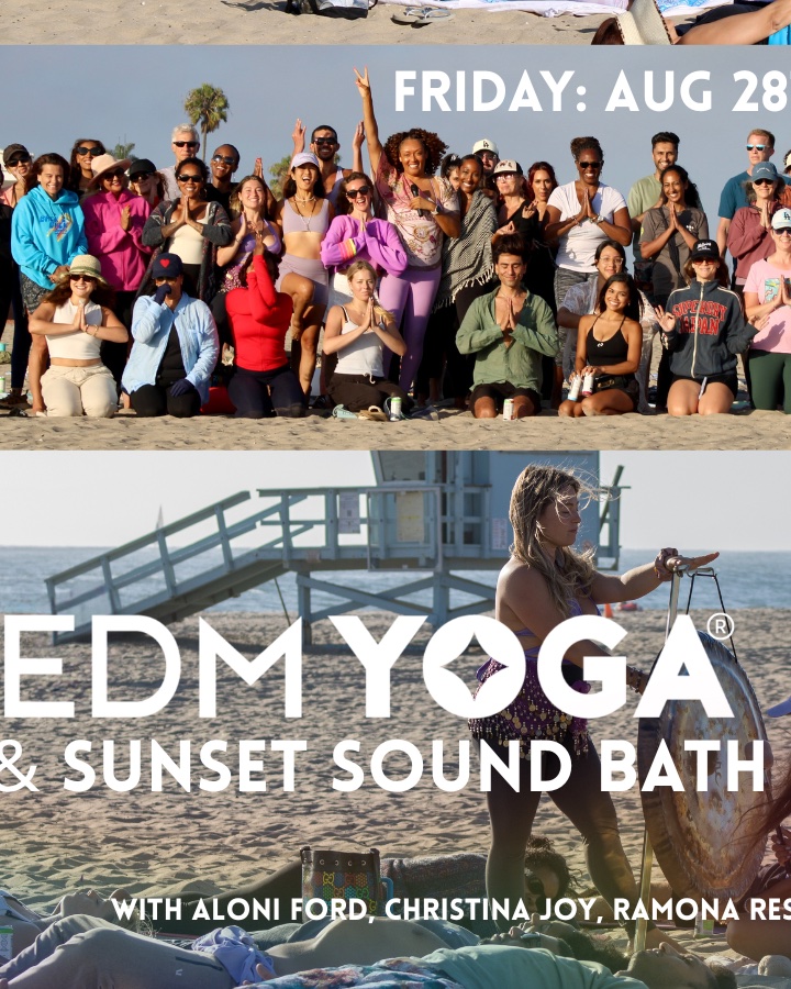 EDM Yoga & Sunset Sound Bath — image 1 of 4