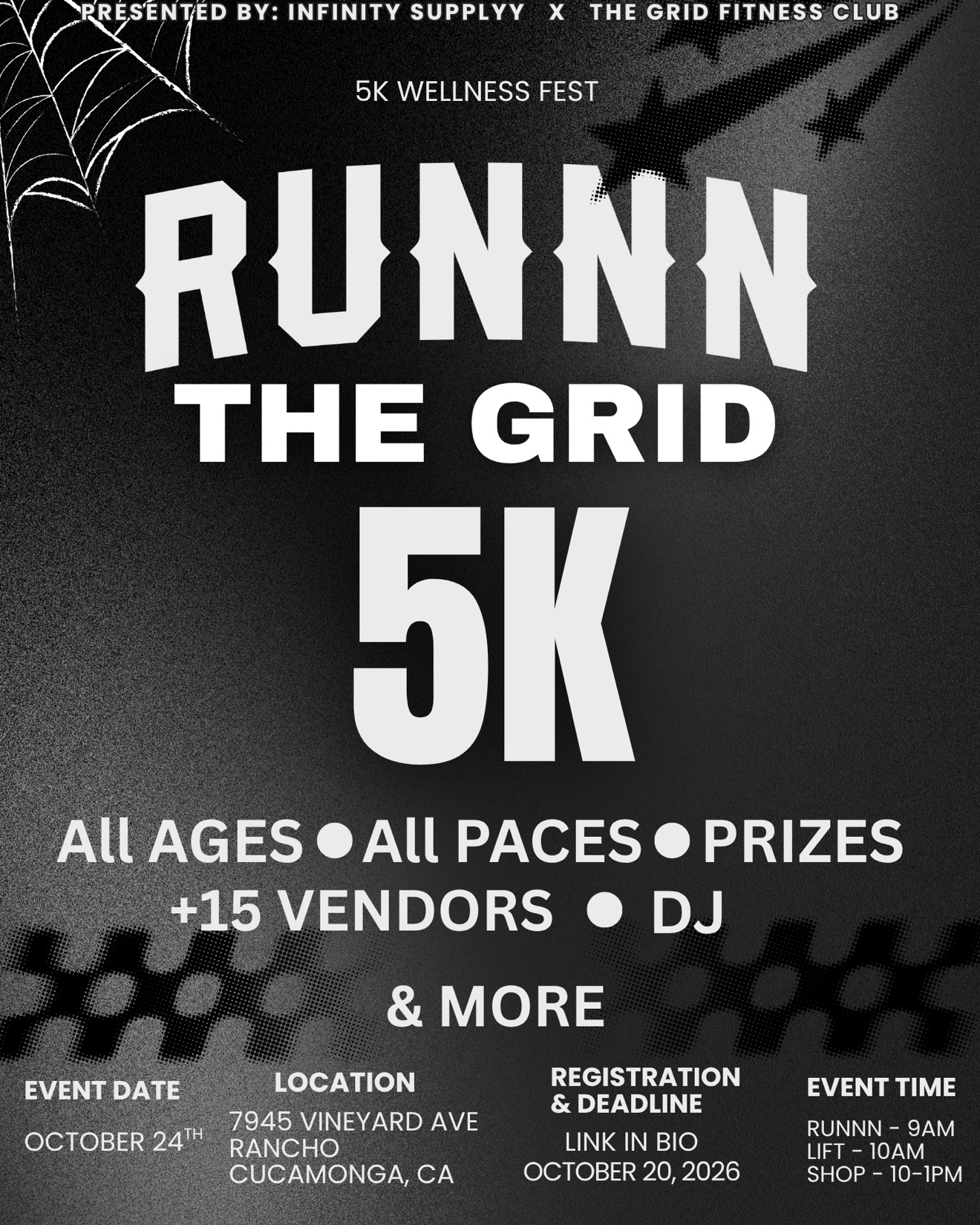 RUNNN The Grid 5k wellness fest