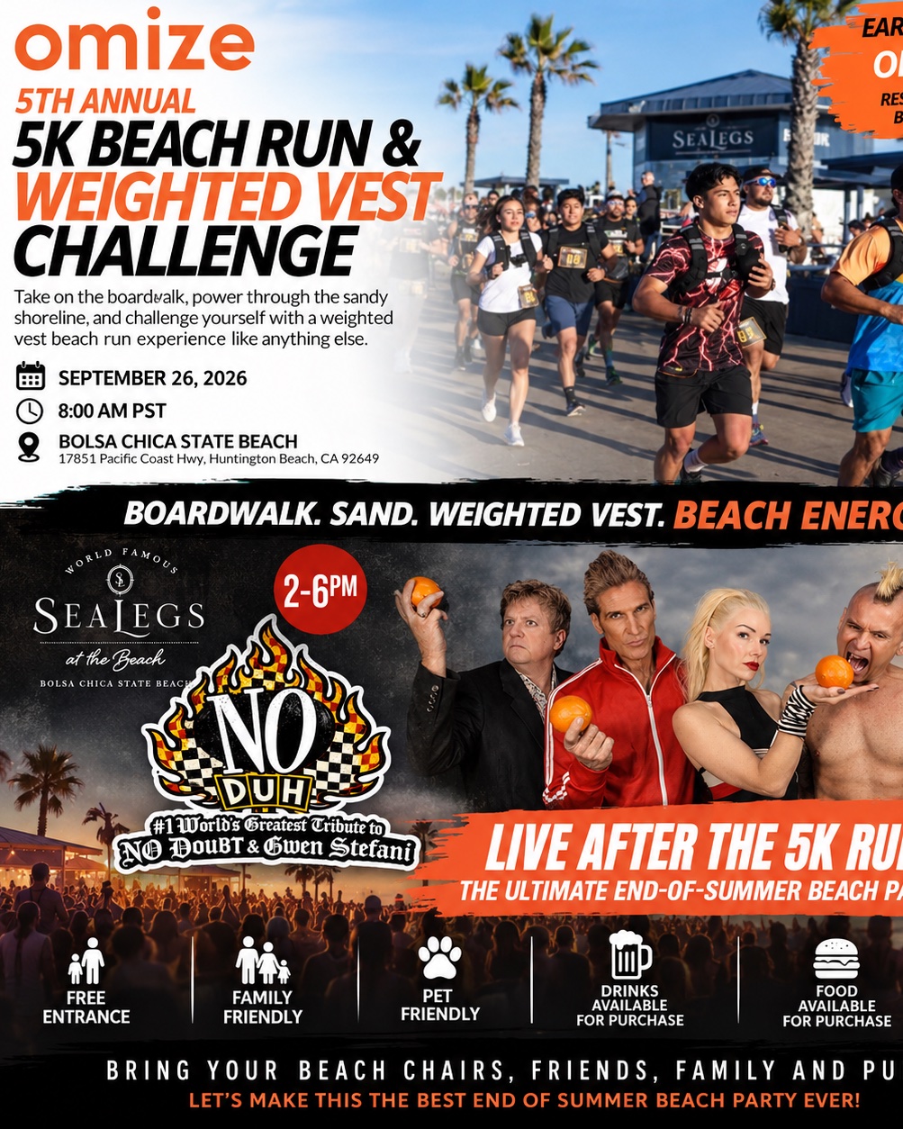 5K Weighted Vest Beach Run — image 4 of 4