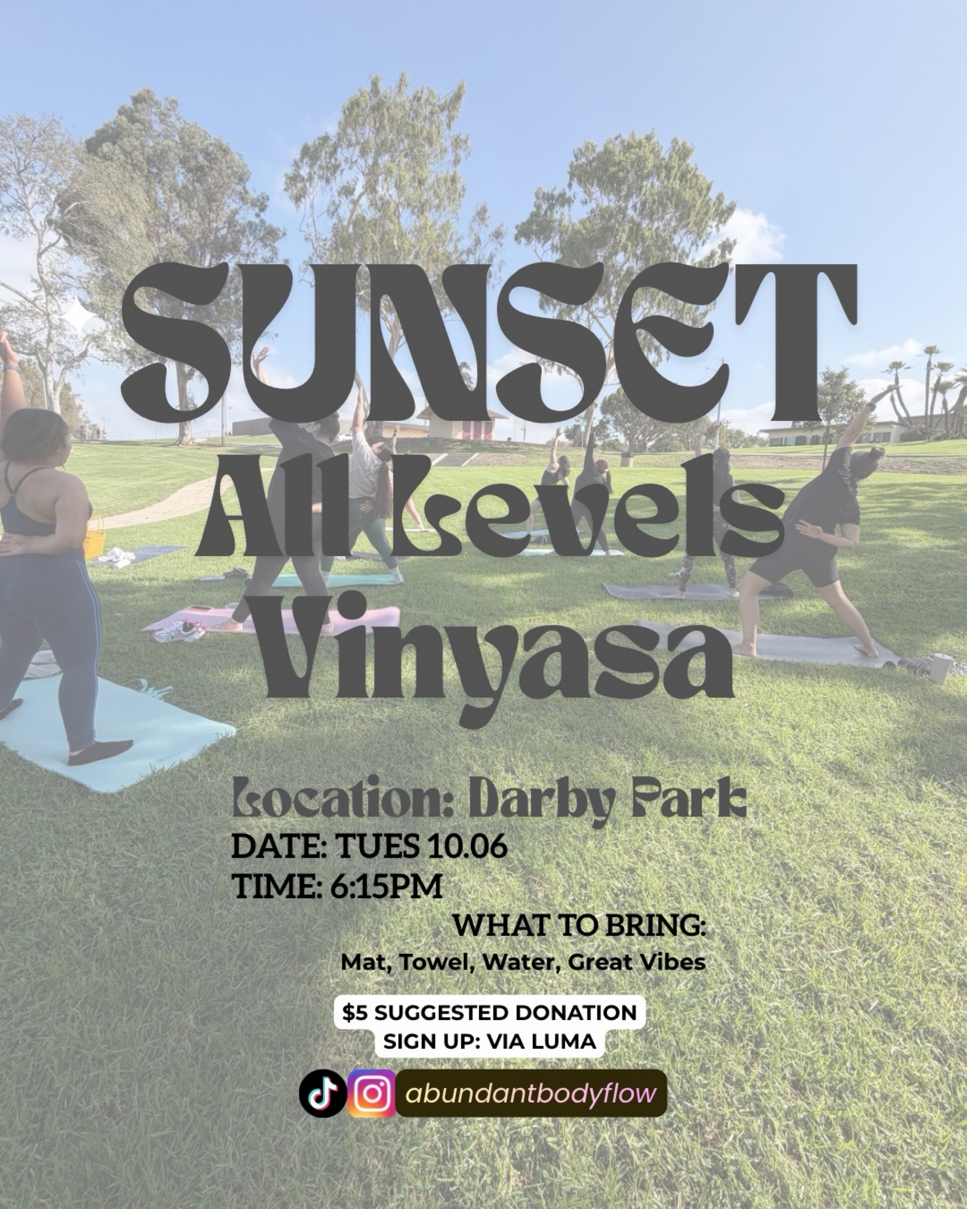 Sunset All Levels Yoga