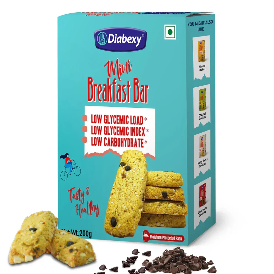 Diabexy Mini Breakfast Bar - 135g — image 1