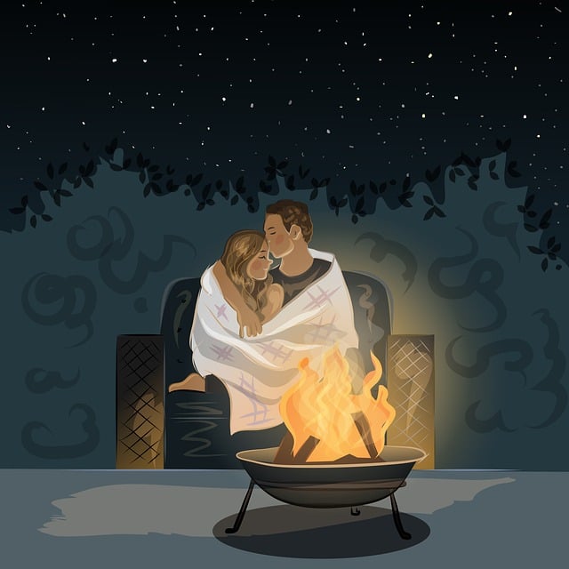 couple-hugging-campfire