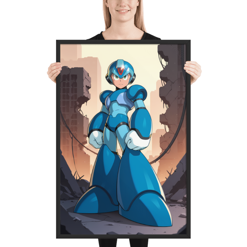 Ejemplo de arte estilo anime/videojuego