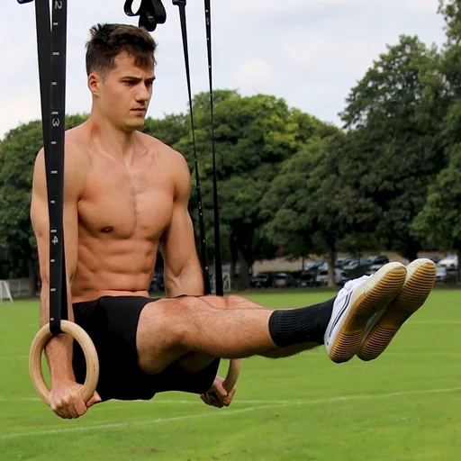 L-Sit on Gymnastic Rings