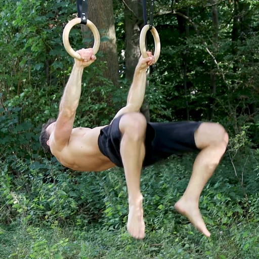 Half Lay Straddle Front Lever Pulls