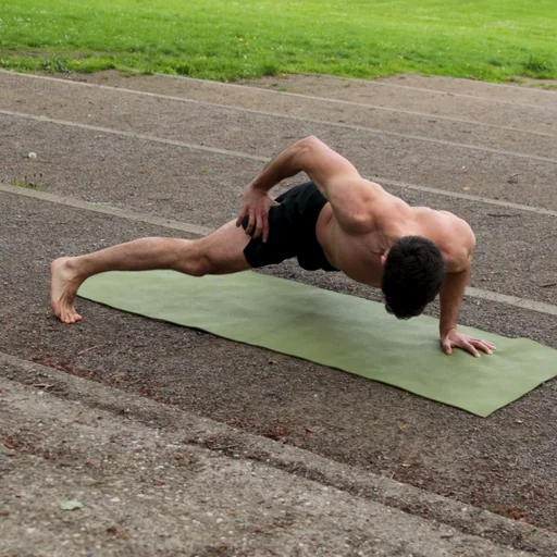 19. One Arm Push Ups