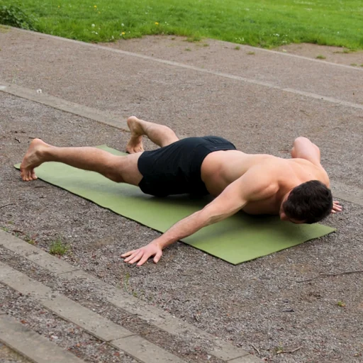 16. Archer Push Ups