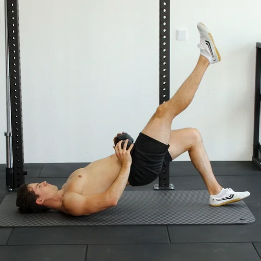 Einbeinige Hip Thrusts mit Gewicht