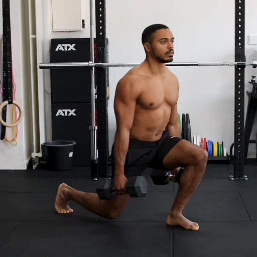 Dumbbell Lunges