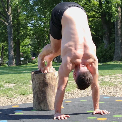 Unterstützter Handstand