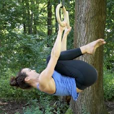 Tuck Front Lever with gym rings