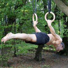 Back Lever with gym rings