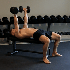 Bench Press with dumbbells