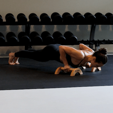 Push Ups with parallettes